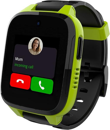 XPLORA XGO 3 - Teléfono Reloj 4G para niños - Llamadas, Mensajes, Modo Colegio, SOS, GPS, Cámara y Podómetro - Incluye 2 años de garantía (Verde)